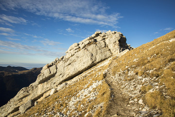 Ressaut final de Chamechaude (Massif de Chartreuse)