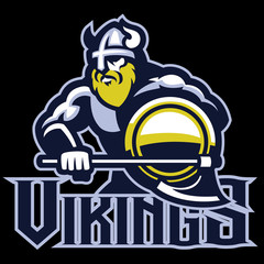 Viking warrior mascot