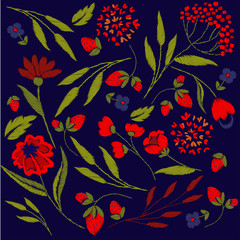 embroidery on textiles