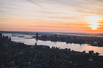 NY sunset