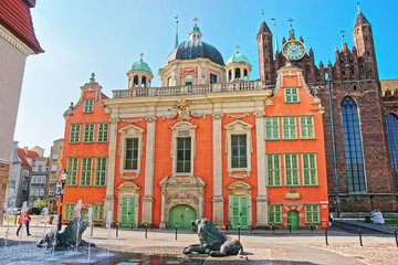 Fototapeta premium Royal Chapel of King at St Mary Basilica in Gdansk