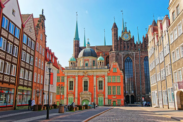Fototapeta premium Royal Chapel of King at St Mary Basilica Gdansk