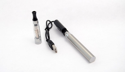  electronic cigarette on white © bellakadife