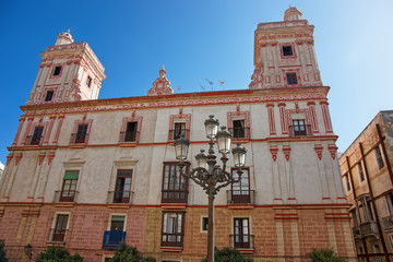 House of four towers in Cadiz