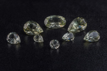 Berill mineral, stone is used in jewelry
