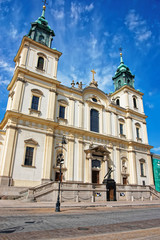Holy Cross Church in Warsaw