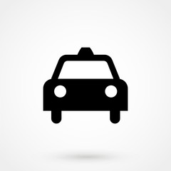 Taxi icon. Vector design.