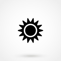 Vector sun Icon