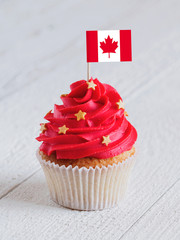 Cupcake with National flag