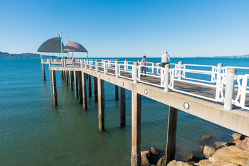 Pier / jetty on The Strand, Townsville, Australia