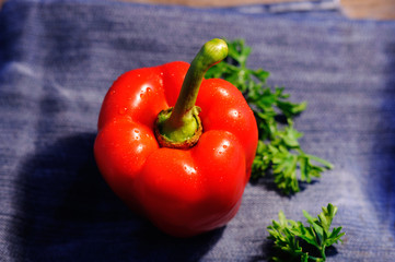 Mixed fresh peppers Fresh sweet