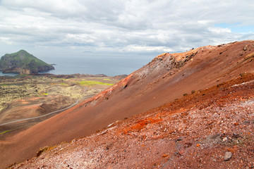 Vulkan Eldfell auf den Westmännerinseln, Island