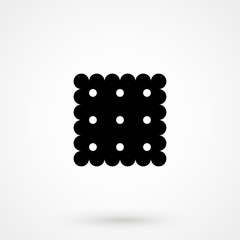 Cracker Icon Illustration Isolated Vector Sign Symbol