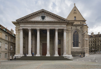 Saint Pierre Cathedral in Geneva
