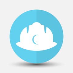 Axe icon isolated on white background. Vector art.