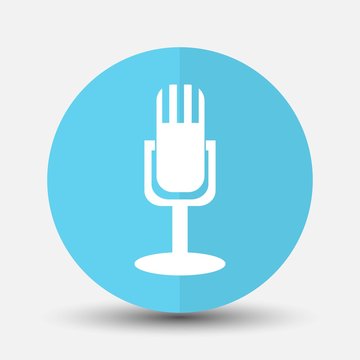 Microphone vector icon