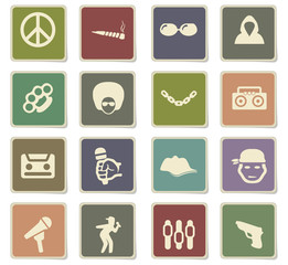 music icon set