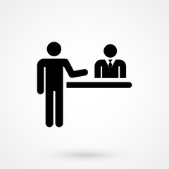 Reseption vector illustration