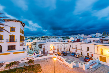 Tarifa spanish touristic city at twilight © marcin jucha