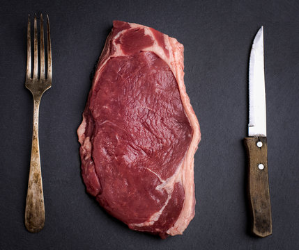 Chuleta de tenera cruda