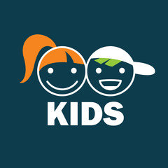 vector logo kids