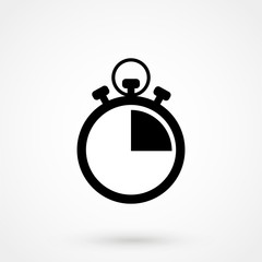 Stopwatch vector icon