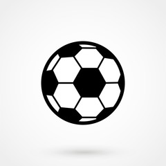 Fototapeta premium Soccer ball icon