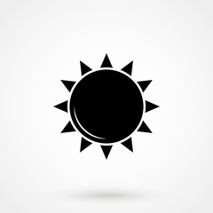 Vector sun Icon
