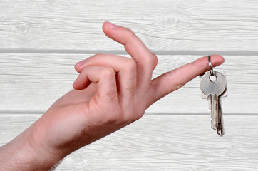 neue Wohnung, Wohnungsschlüssel