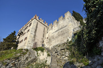 Castle of Malcesine on Lake Garda