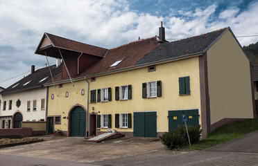 Fototapeta na wymiar Bauernhaus