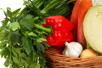 Basket with vegetable - 4