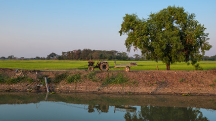  Pumping water into the fields