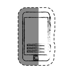 smartphone device isolated icon vector illustration design