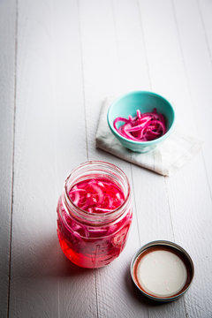 Pickles oignon rouge