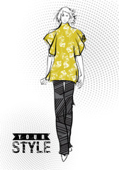 SKETCH. fashion girls