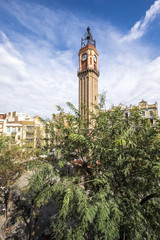 Fototapeta premium Plaza de la Vila square in Gracia district