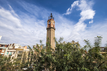 Plaza de la Vila square in Gracia district