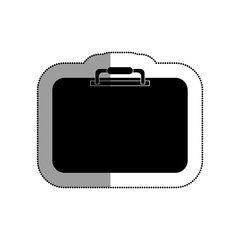 portfolio briefcase isolated icon vector illustration design