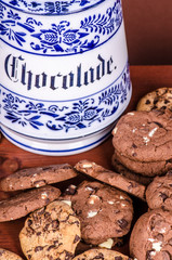 crunchy chocolate cookies