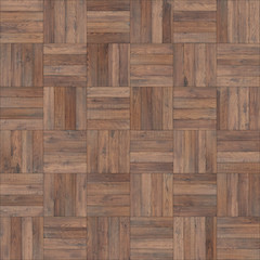 Seamless wood parquet texture (chess neutral)