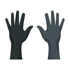 hand human isolated icon vector illustration design