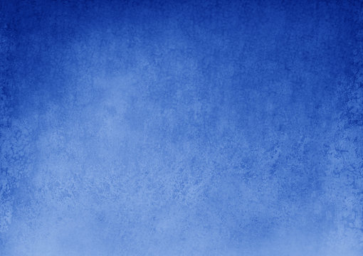 elegant blue background with dark border and vintage texture
