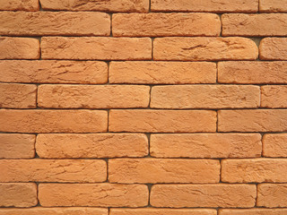New red brick wall texture grunge background