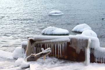 ice, sea, snow, cold, winter, landscape, travel, baltic, tourism