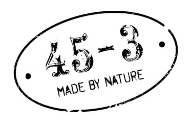 Fototapeta premium Made By Nature rubber stamp. Grunge design with dust scratches. Effects can be easily removed for a clean, crisp look. Color is easily changed.
