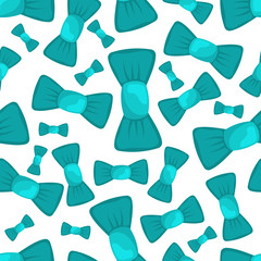 Bow seamless pattern