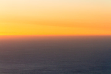 Fototapeta na wymiar Sunset over the Sea