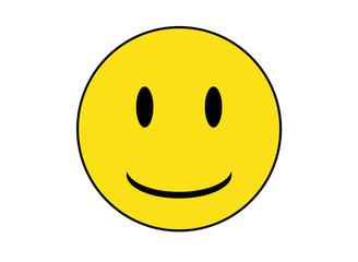 Smiley Gelb 
