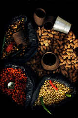 Spices on the market in Nepal - 143339551